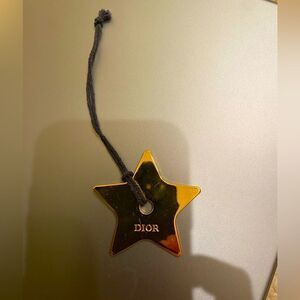 DIOR limited edition gold star ornament